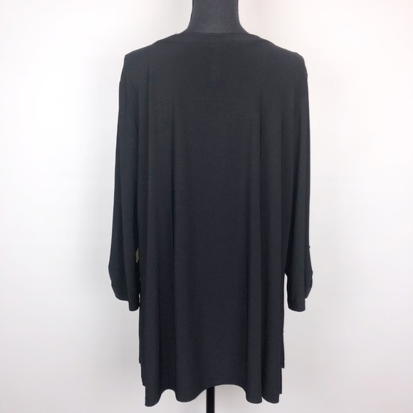 PerSeption | Black Blouse | 3x - Picture 2 of 5